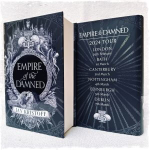 Empire of the Damned UK tour dustjacket (signed)